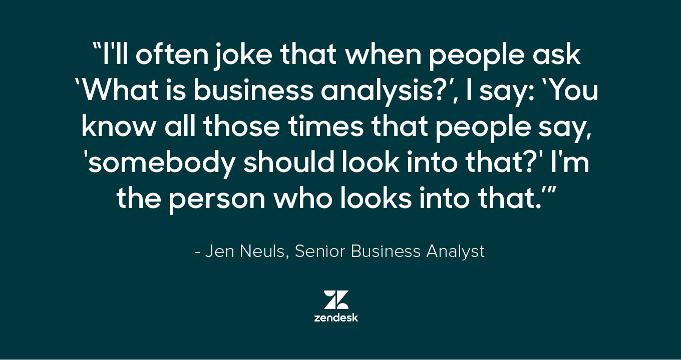 The art of business analysis in customer support